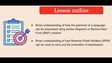 Year 13 Lesson 21 - Backus Naur Form (BNF), Syntax Diagrams and Reverse Polish Notation (RPN)
