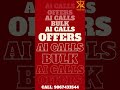 Bulk AI Calls Troika Tech |AI Voice Calling for Lead Generation |Reduce Costs & Increase Conversions