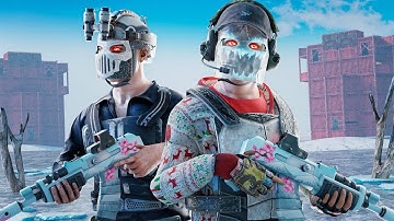 How a PvP GOD & A Pro Builder Deal with a CLAN - Rust