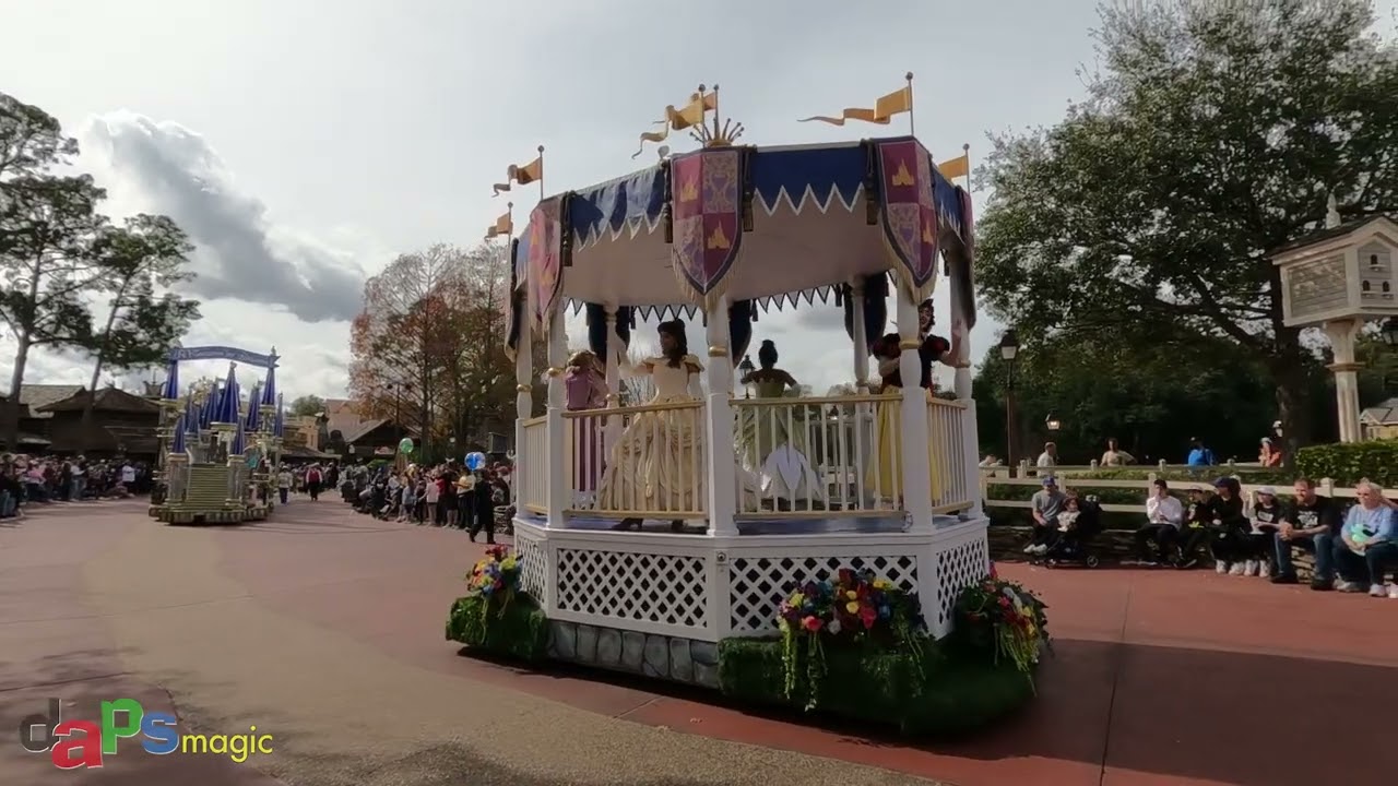 Disney Princess Cavalcade - Magic Kingdom - Walt Disney World 2022