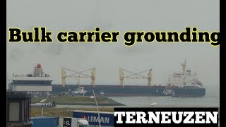 Bulk carrier grounding, Terneuzen