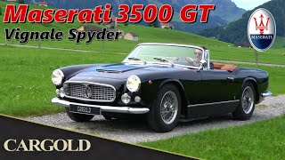 Maserati 3500 GT Vignale Spyder, 1961, only 245 built! Italian diva with racing genes