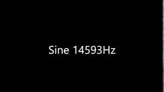 Sine 14593Hz Audio Only