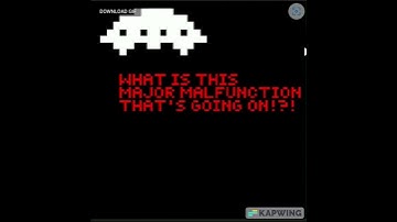 Space Invaders If It Had Real Life Logic.