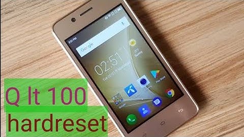 qmobile lt100 hardreset