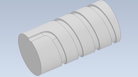 Inventor - A Method for Cutting a Helical Groove on a Cylinder