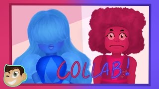 Collaboration with G-Abigaíl: Ruby & Sapphire! [Speedpaint]