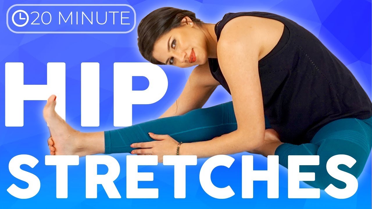 ⁣20 minute Deep Hip Opening Yoga Stretches