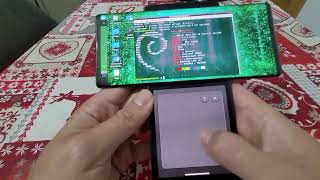 LG Wing best Android phone (without a physical keyboard) to install and use Linux. screenshot 4