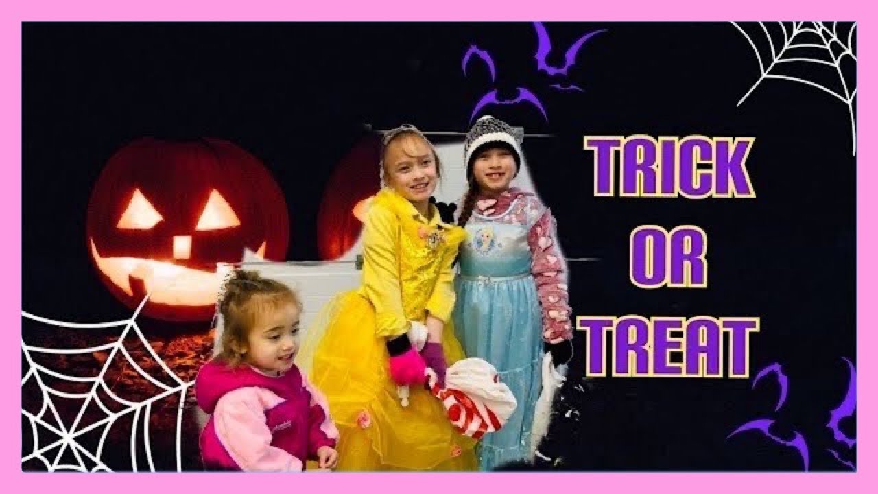 Family Trick or Treat in the neighborhood. The Best ever! Palmer 