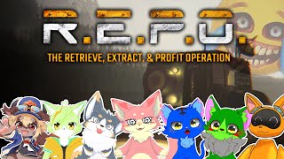 【R.E.P.O.】今日もフルパコラボ！【ぬこもか視点】