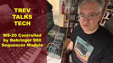TTT Korg MS-20 Controlled by Behringer 960 Sequencer