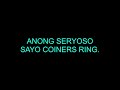 ANONG SERYOSO SAYO COINERS RING (H10KSP) (RD)