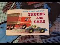 I can read about trucks and cars 1973 book on tape