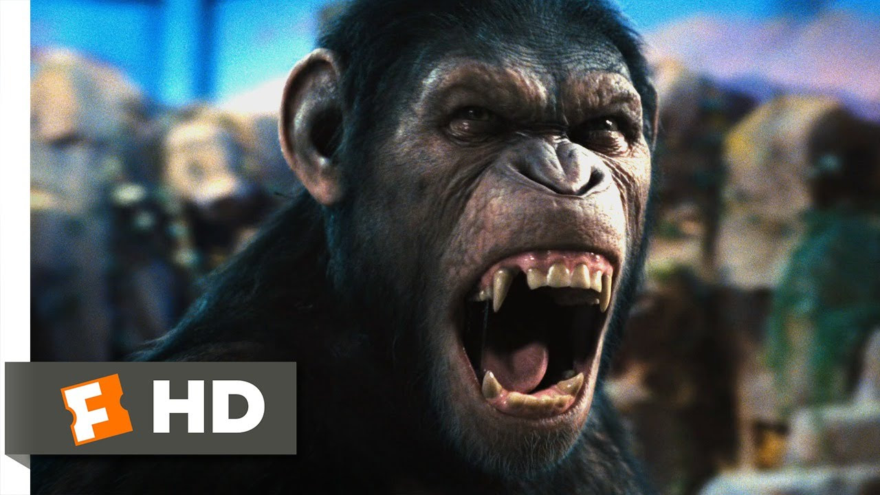 Rise of the Planet of the Apes 2011   Caesar Speaks Scene 15  Movieclips