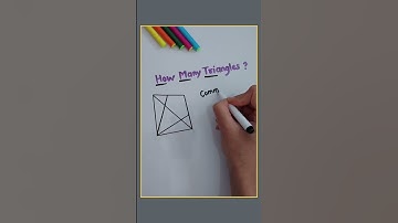 How many Triangles in Picture? #shorts