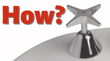 Detach tap handle - HOW TO