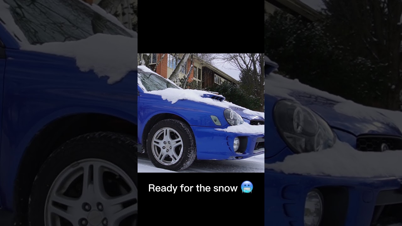 Bringing out the 2002 Subaru WRX