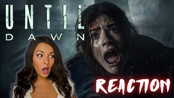 UNTIL DAWN - Official Trailer Reaction | Horror Video Game Turned Movie 🩸☠️