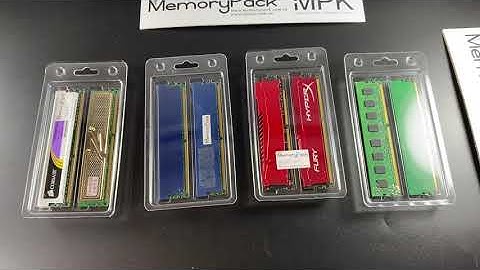 ddr ram plastic box packaging memorypack 3047-001