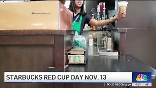 Starbucks announces date for Red Cup Day