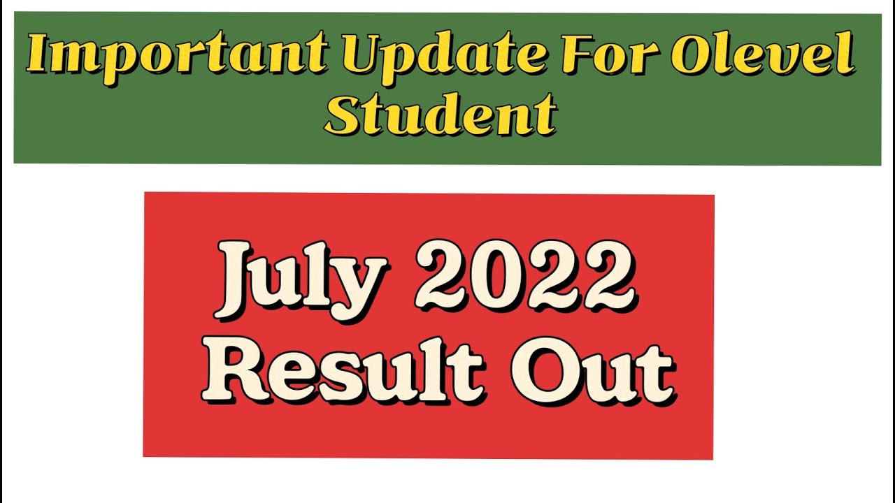 Olevel Result July 2022/ Result Out /aa gaya Olevel Result/Arti Mam