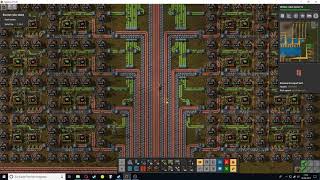 Factorio 0.17 first test of 70k green circuit production unit