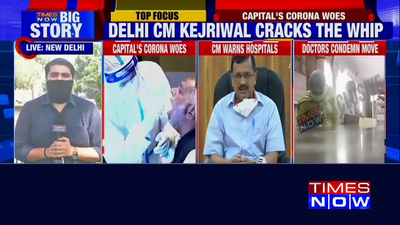 DMA strongly condemns the way Arvind Kejriwal is warning doctors and threatening hospitals