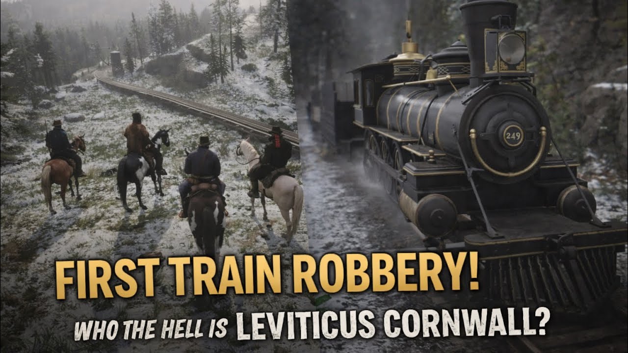Red Dead Redemption 2 – First Train Robbery! | Who The Hell Is ...