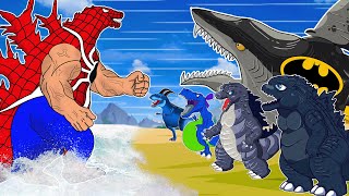 Godzilla Destoroyah vs. Sinoceratops, Elephant Pregnant Animation: Rex Monsterverse of King monster?