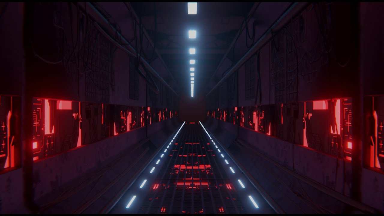 Sci-fi Corridor - Blender EEVEE Render - YouTube