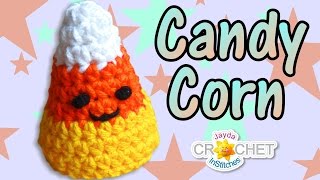 Candy Corn Crochet Pattern - Easy Stuffed Toy!