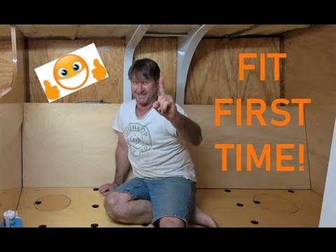 Building my steel sailing yacht Ep.89 Saloon seat Tops FINISHED ✔ & backs!
