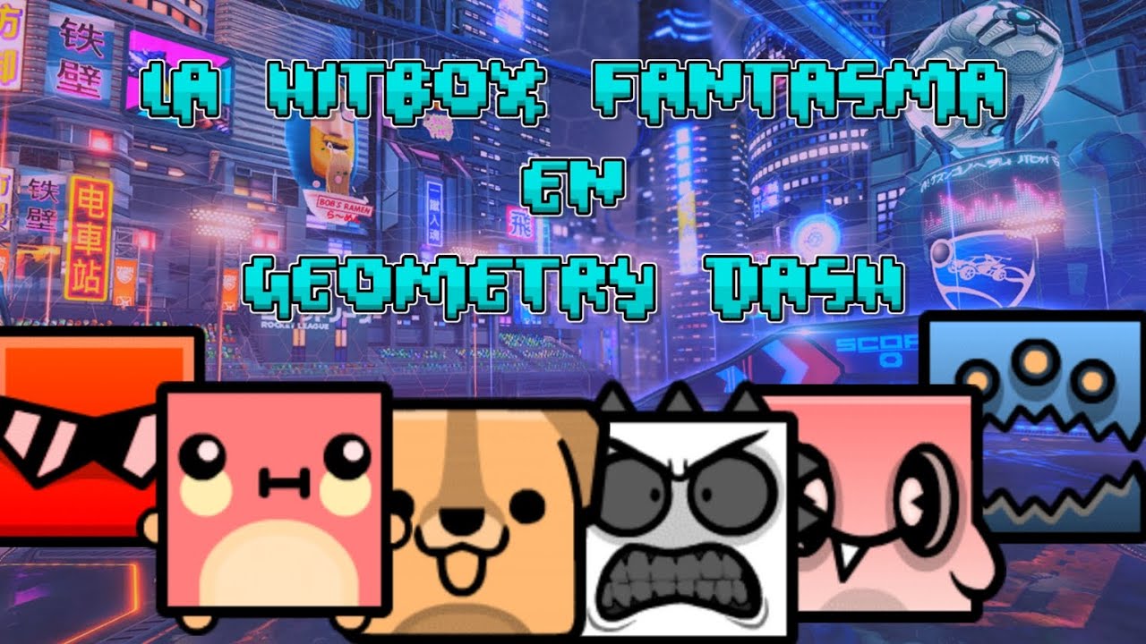 hitbox fantasma? en algunos iconos de Geometry dash - YouTube