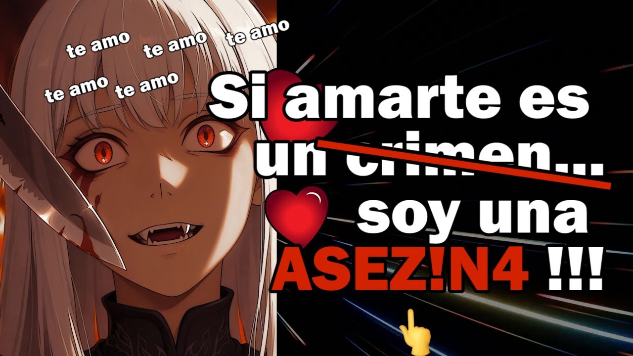 [PARTE2] ☠️YANDERE te salvó de la MU3RTE para que la AMES!!! ☠️💞💞💞 roleplay de terror romántico