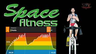 Clase de spinning space5 .#cicloindoor#somosgentespace#spinning