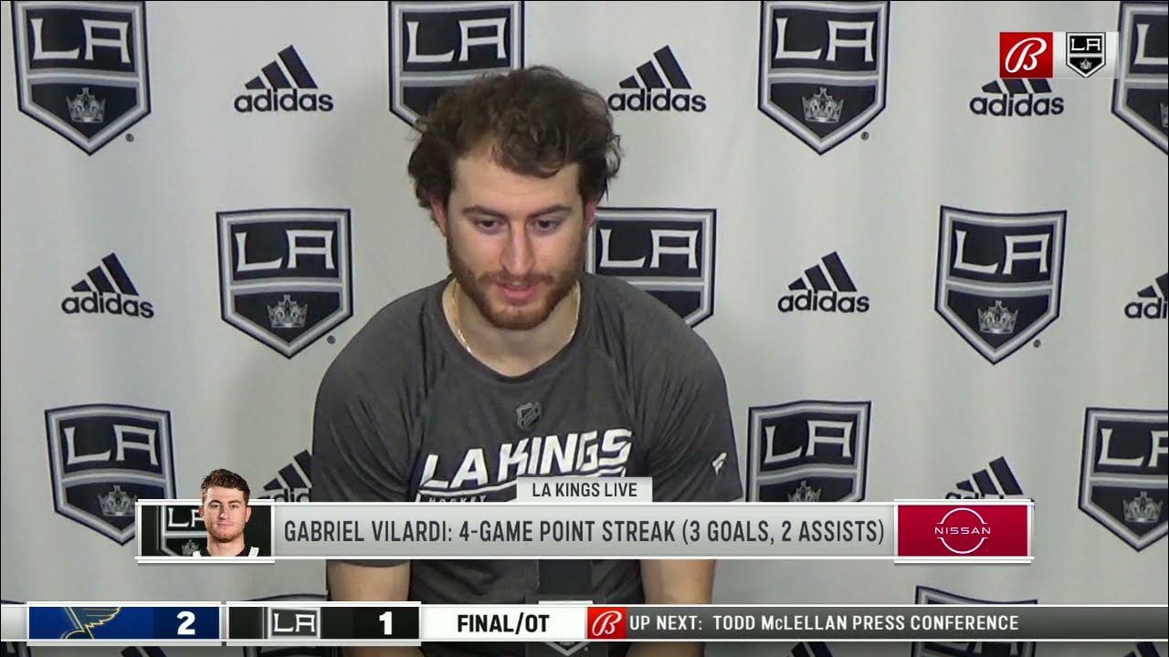 Postgame Gabriel Vilardi vs. St. Louis YouTube