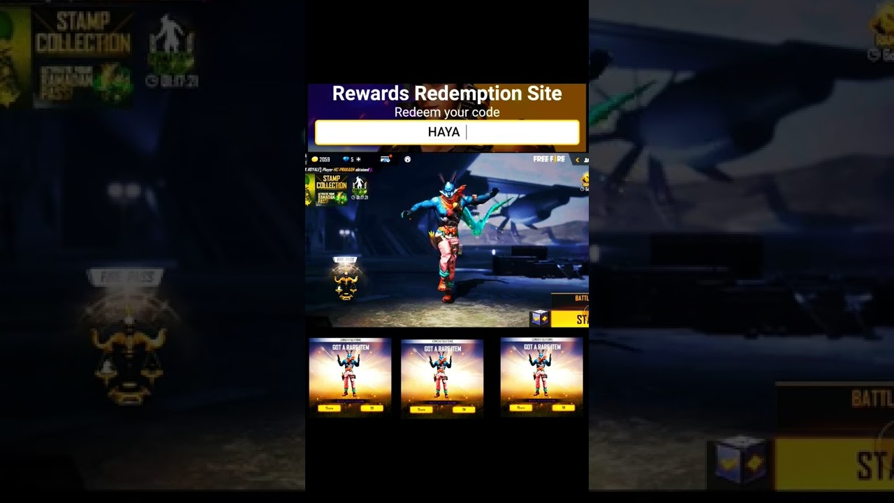 Free Fire Bunny Bundle Redeem Code Today | 4 May Redeem Code | Today Redeem Code | Bunny Bundle