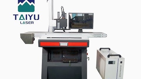 Visual positioning laser marking system for small auto parts, screw marking