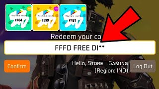 Claim Free Google Redeem Code🥳 Free ₹550.00 Redeem Code 🔥😊 Free Diamonds💎 Free Fire Max