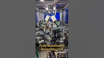 Fully Automated Assembly Line | Advanced PLC Robotic System in Action