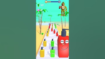 Juice Run🥤Android Fun Gamplay Level-59 #fun #mobilegame #amogus #shortsfeed #crush #shorts