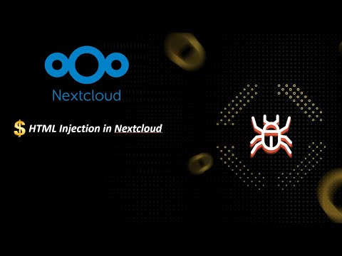 HTML injection in Next Cloud  | Got Bounty of $ 500🤑