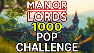 Manor Lords, Setting Up For RAPID Growth! - 1000 Pop, 1 Town