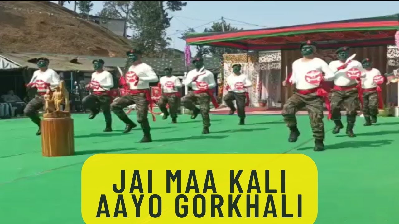 jai-maa-kali-aayo-gorkhali-kukri-dance-with-nepali-song-youtube