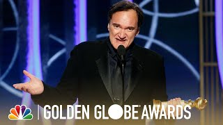 Quentin Tarantino Wins Best Screenplay - 2020 Golden Globes
