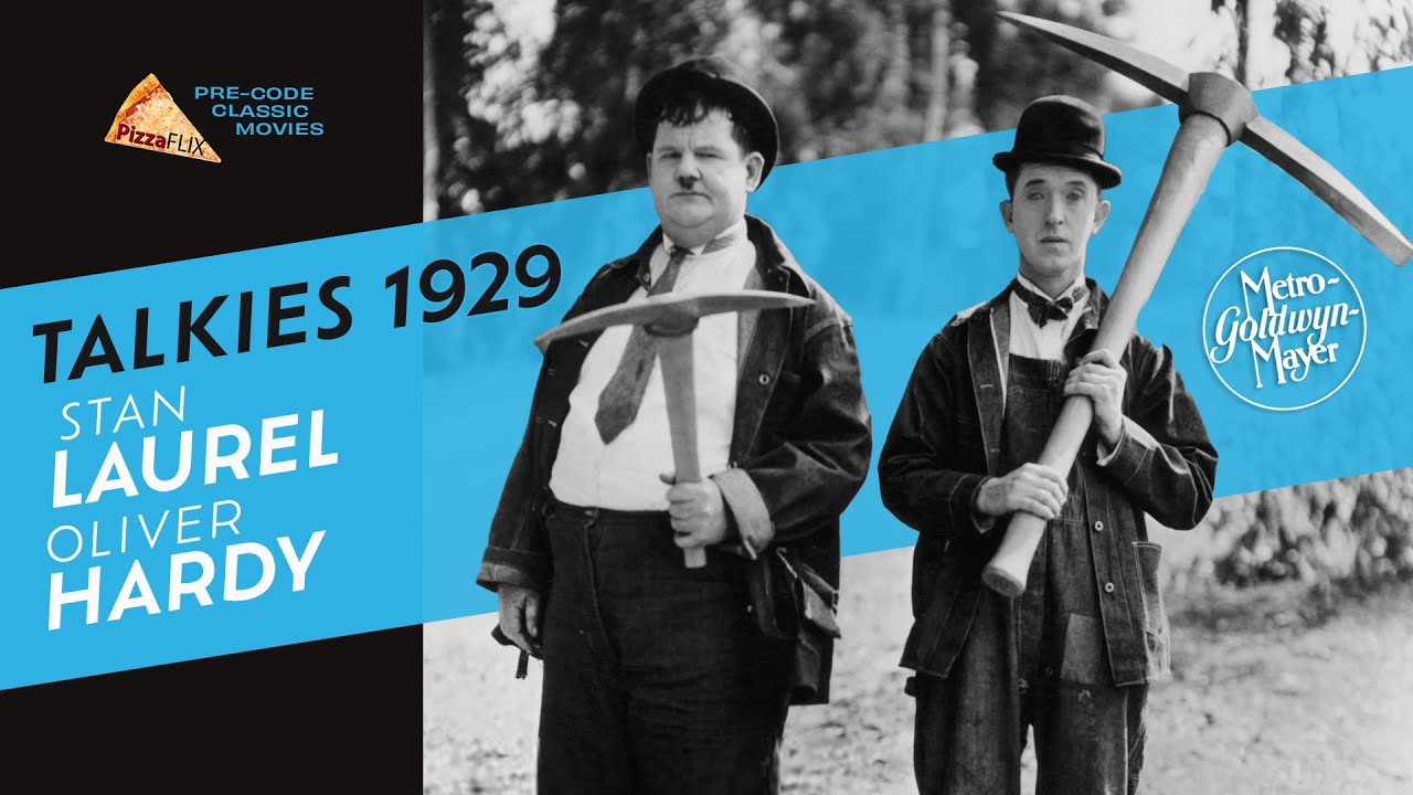 LAUREL & HARDY Talkies 1929🍕 PizzaFLIX COLLECTION