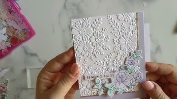 Is This The Most Prettiest 3D Embossing Folder