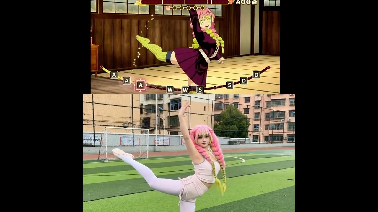 Mitsuri Kanroji #anime #game #fyp #demonslayer #kimetsunoyaiba #mitsuri #cosplay #cosplayer #girl