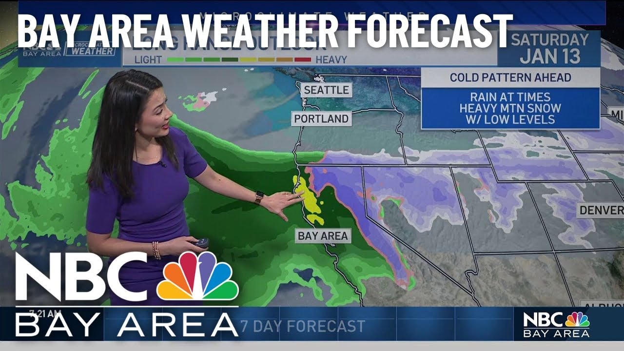Bay Area forecast: Cool sunshine today, more rain ahead - YouTube